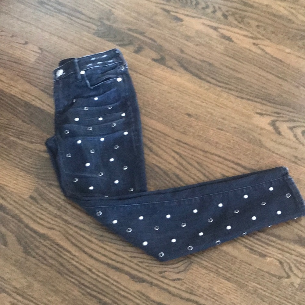 Studded Black Jeans